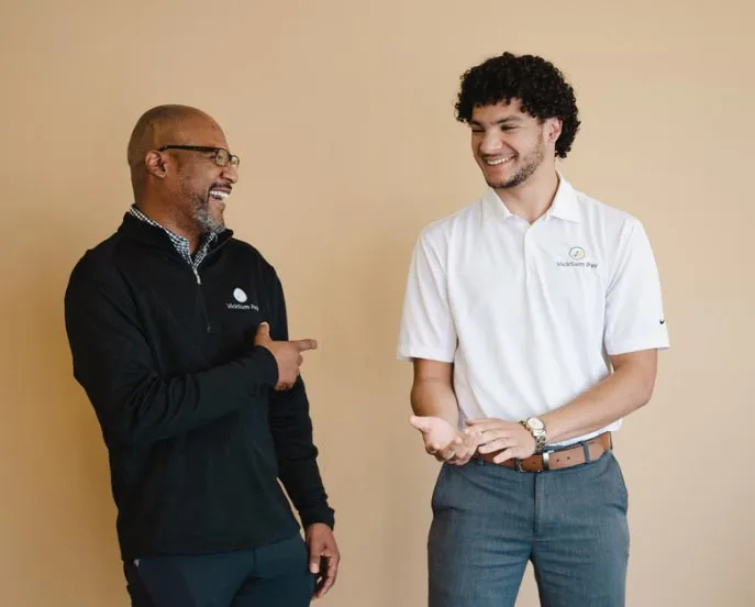 Vince & Kaden Bowie, founder of Viksum and his son